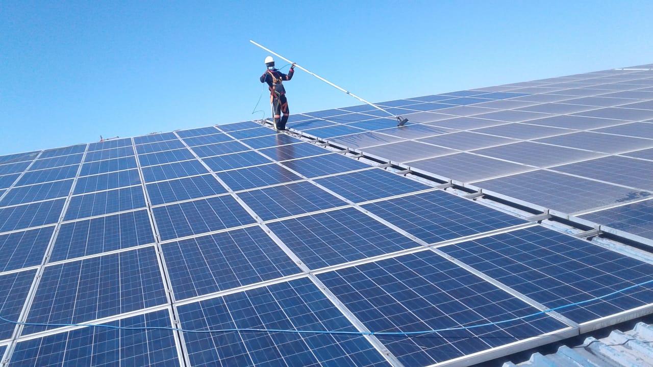 maintenance of solar panels