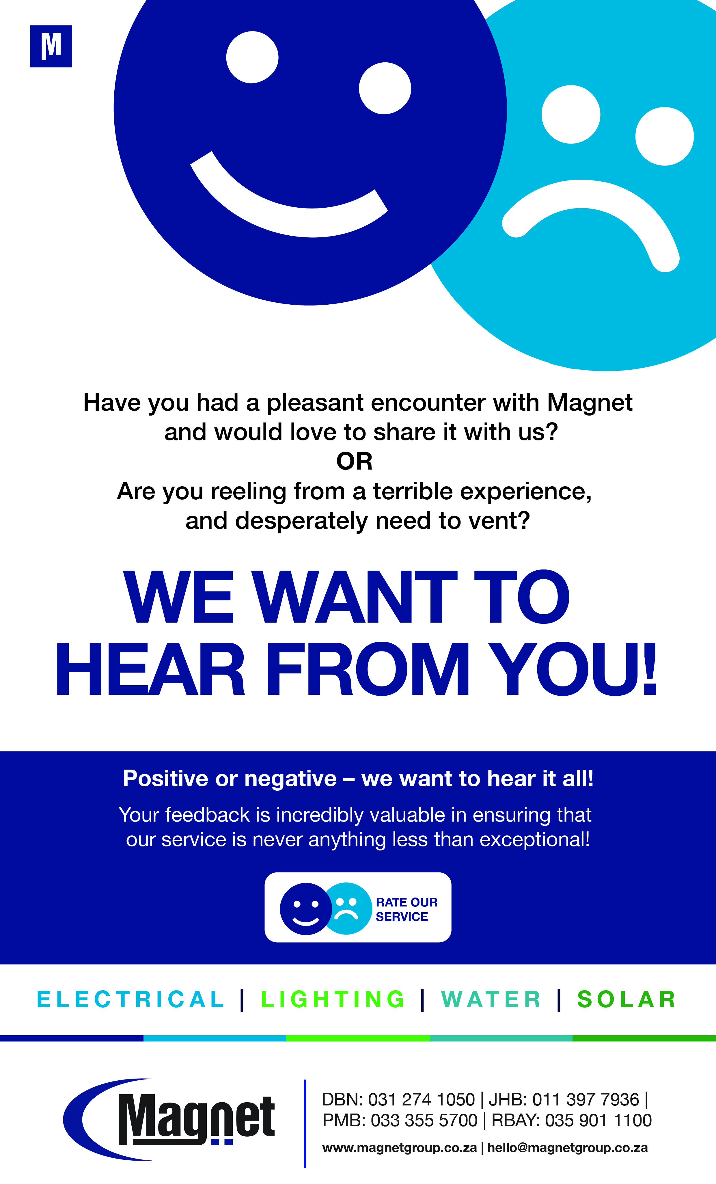 Rate our service