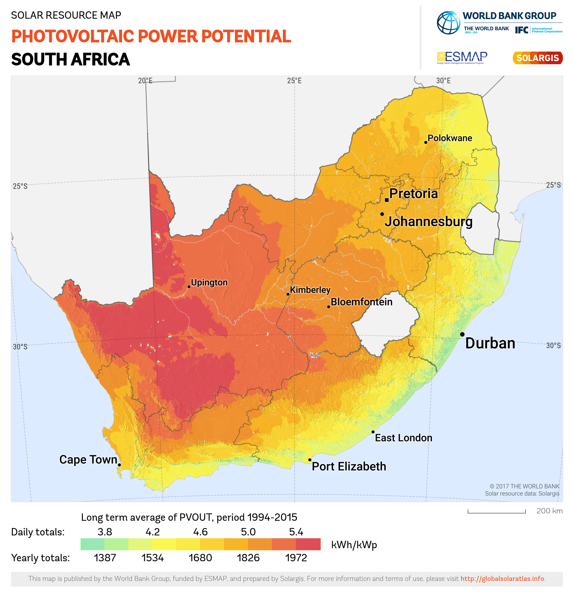 Solar map