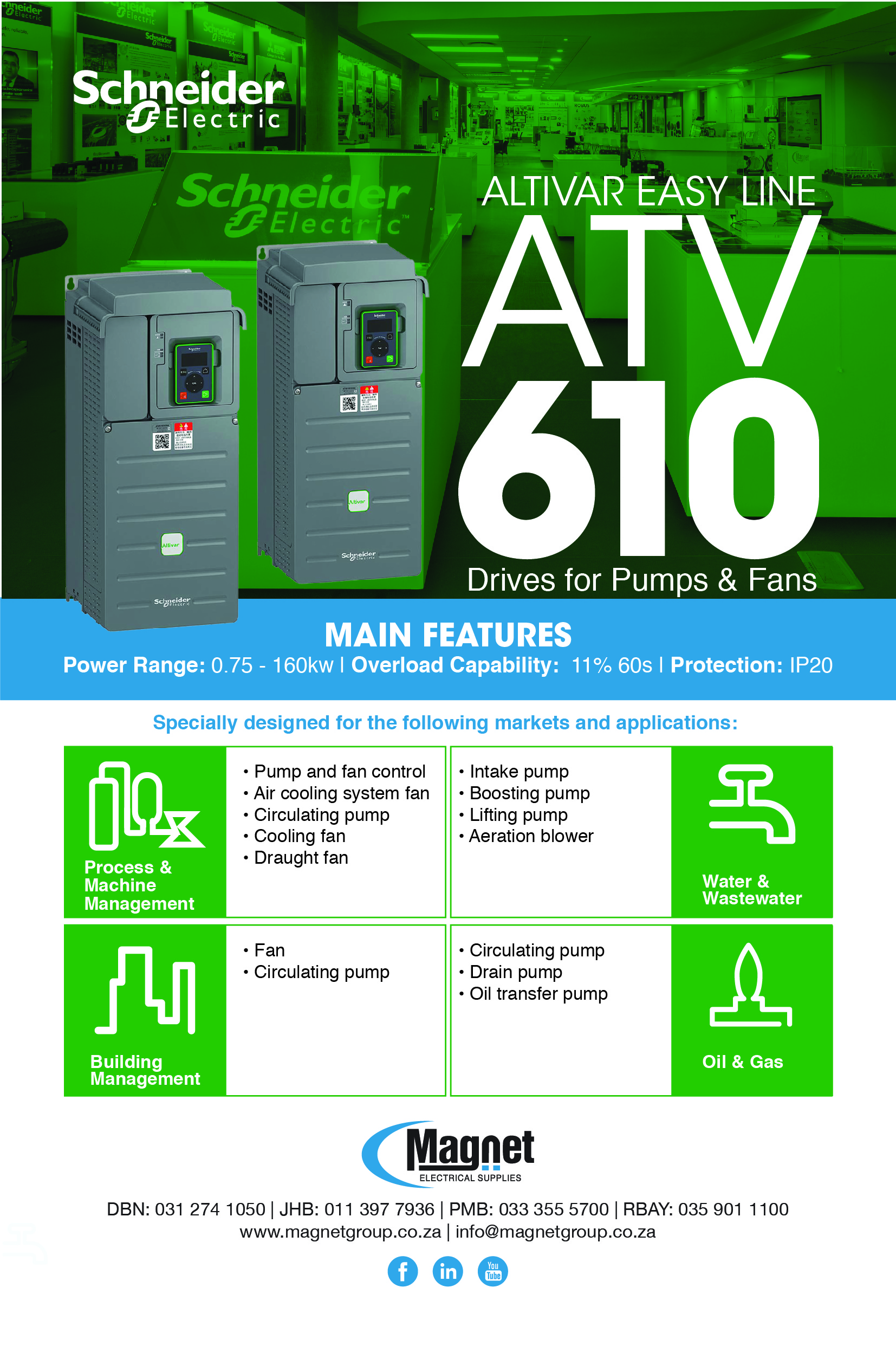 Schneider Electric ALTIVAR Easy Line Range