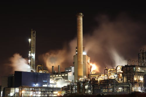 oil refinery