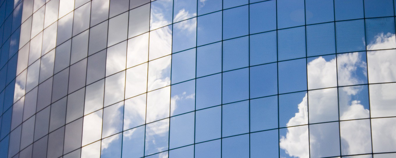 solar glass building