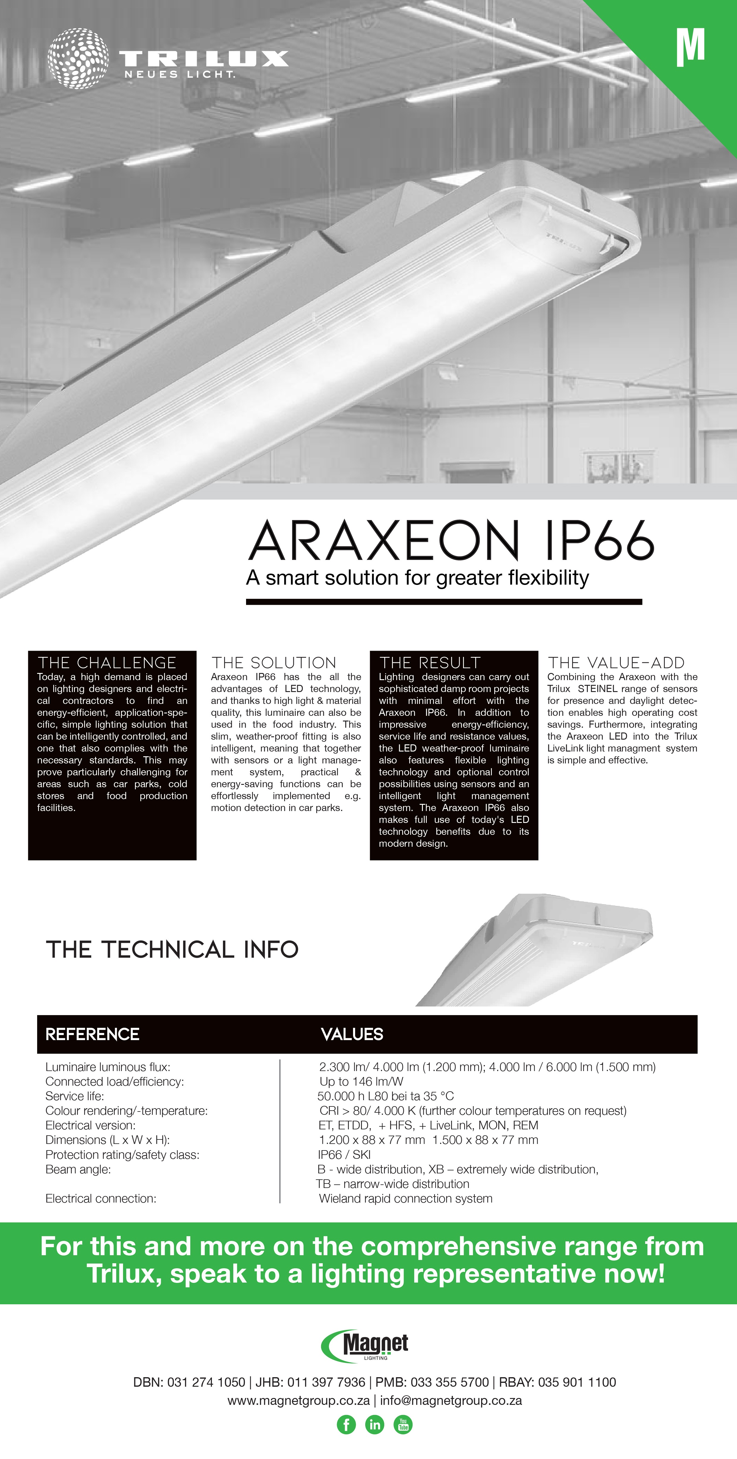 Trilux Araxeon IP66