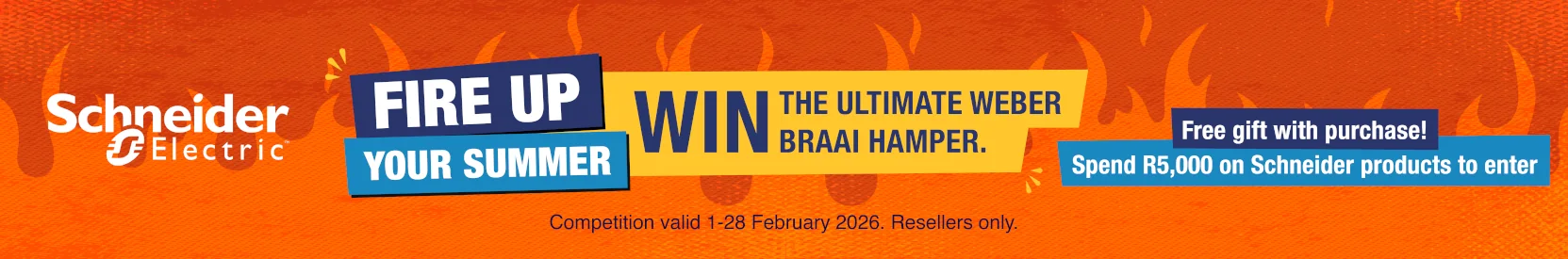 schneider fire up your summer competition